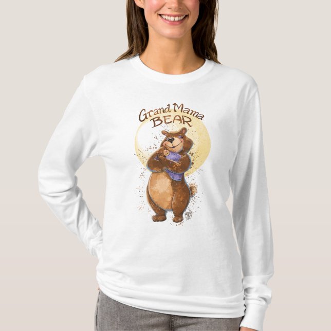 Camiseta Grand Mama Bear (Frente)