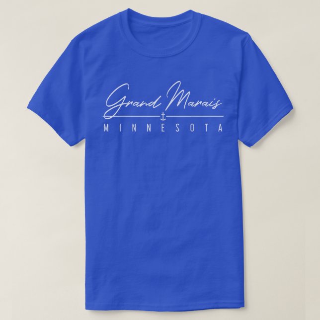Camiseta Grand Marais MN  (Frente do Design)