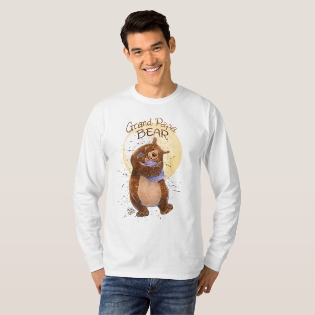 Camiseta Grand Papa Bear T-Shirt (Frente Completa)