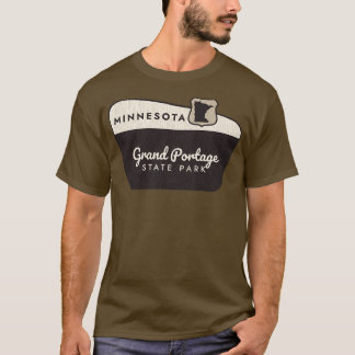 Camiseta Grand Portage State Park Minnesota - Sinal de boas