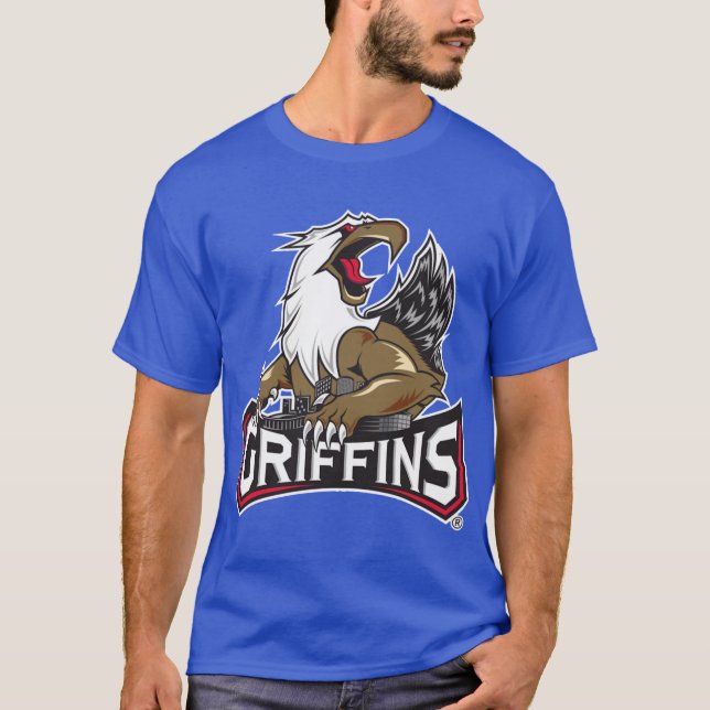 Camiseta Grand Rapids Griffins hóquei (Frente)