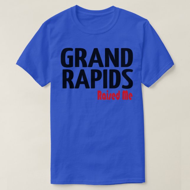 Camiseta Grand Rapids Me Levantou Michigan (Frente do Design)