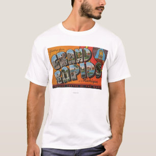 Camiseta Grand Rapids, Michigan - grandes cenas da letra
