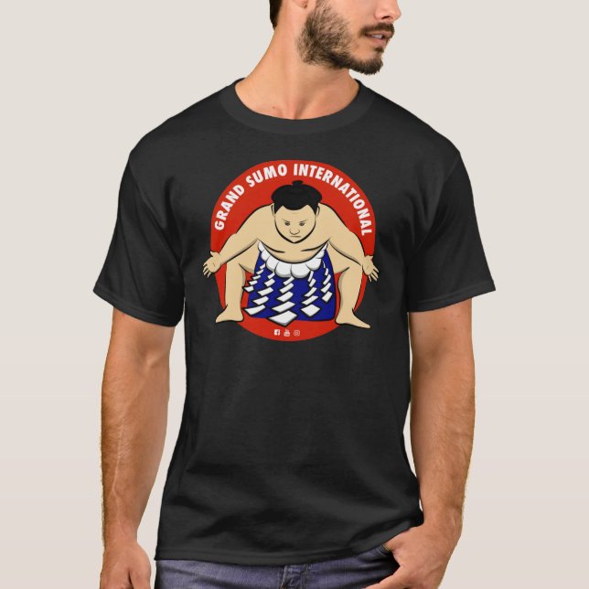 Camiseta Grand Sumo International Yokozuna Logo Classic T-S (Frente)