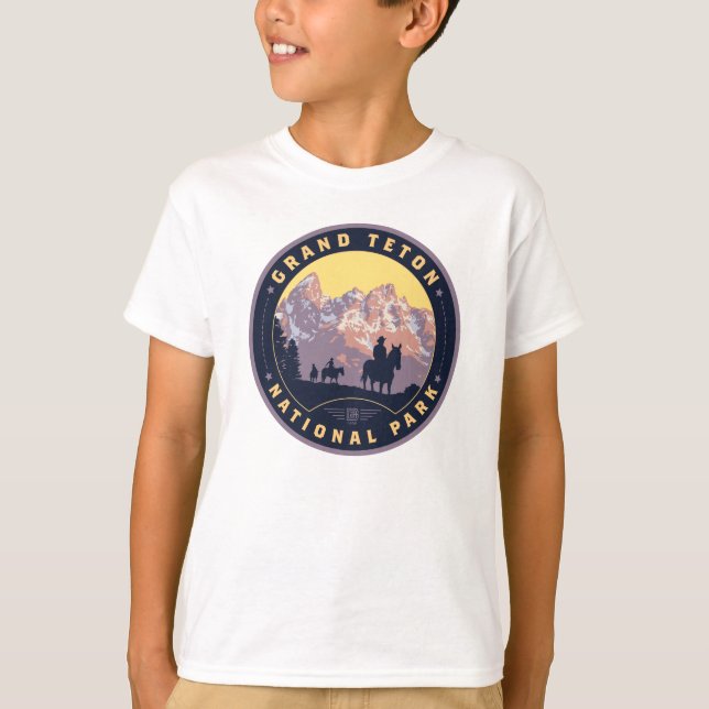 Camiseta Grand Teton National Park (Frente)