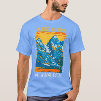 Camiseta Grand Teton National Park Wyoming Distingue Vinta