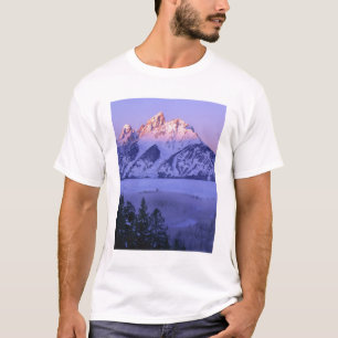 Camiseta GRAND TETON NATIONAL PARK, WYOMING. EUA. Nevoeiro 