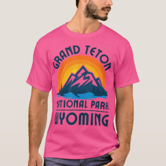 Camiseta Grand Teton National Park Wyoming Mountain Hiking