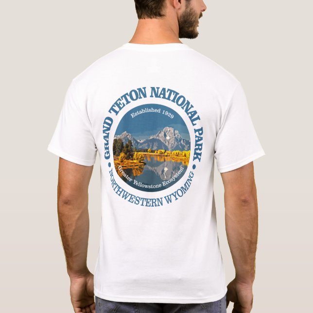 Camiseta Grand Teton NP (Verso)