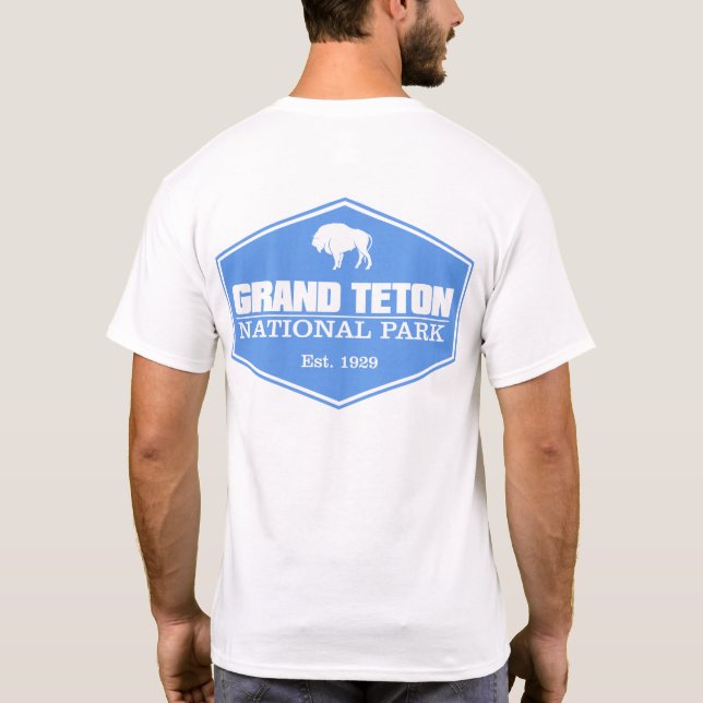Camiseta Grand Teton NP 3 (Verso)