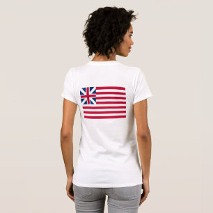 Camiseta Grand Union, 1ª Bandeira dos EUA das Colônias