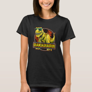 Camiseta Grandadsaurus Rex 2 Kids Sunset Para Dia de os pai