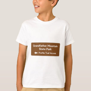 Camiseta Granddad Mountain State Park Carolina do Norte