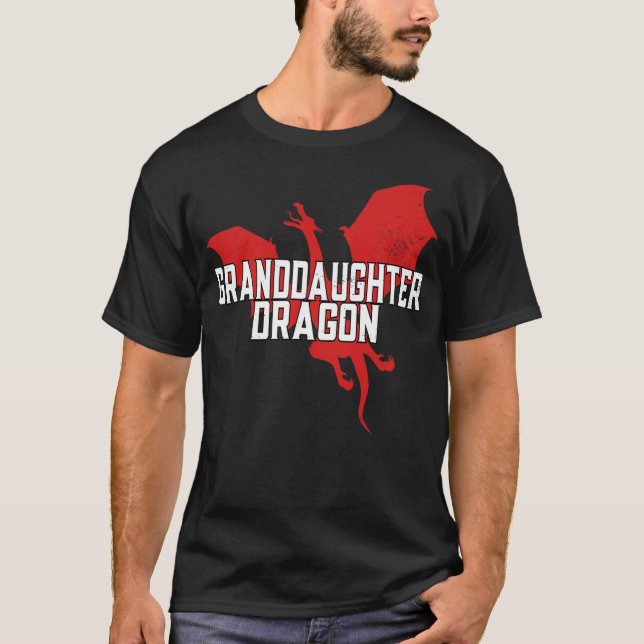 Camiseta Granddaughter Dragon Lover (Frente)