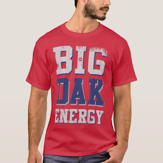 Camiseta Grande amigo da energia de Dak (Frente)