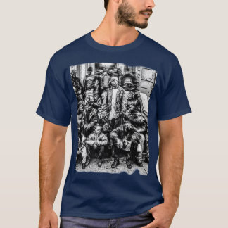 Camiseta grande amigo de impressão L
