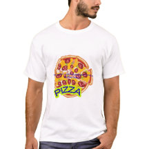 Grande Arte de Pizza – Ilustração de Fatia Queijos