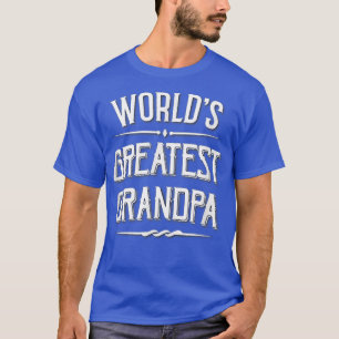 Camiseta Grande Avô do Mundo de Mens