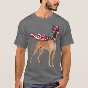 Camiseta Grande Bandeira Americana Bandana Patriótica 4º De
