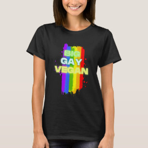 Camiseta Grande Bandeira do Arco-Íris Aliada ao Orgulho LGB
