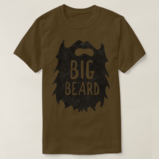 Camiseta Grande Barba, Pai e Filho (Frente do Design)