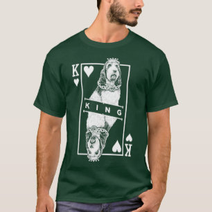 Camiseta Grande Basset Griffon Vendeen King Of Hearts GBGV 