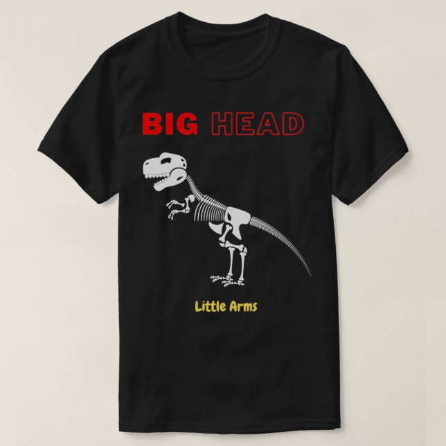 Camiseta Grande Cabeça Pequena Árvore de Armas (Frente do Design)