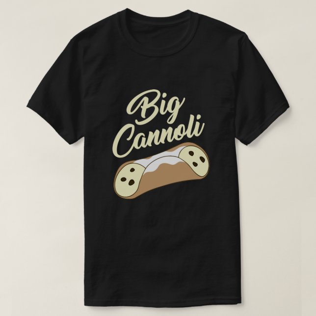 CAMISETA GRANDE CANNOLI (Frente do Design)