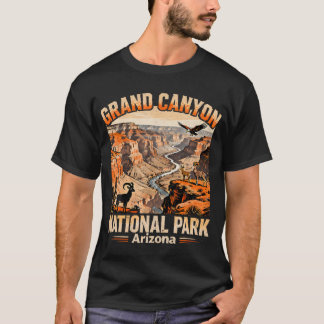 Camiseta Grande Canyon Arizona Carneiro Selvagem Vida Selva