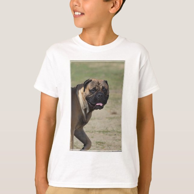 Camiseta Grande cão do Mastiff (Frente)
