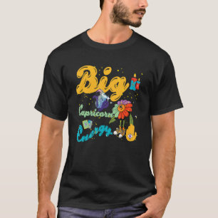 Camiseta Grande Capricórnio Energias Vintage Zodíaco Astrol
