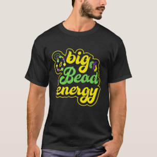 Camiseta Grande Carnaval de Bead Energy Funny Vintage Mardi