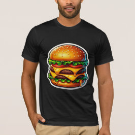 CAMISETA GRANDE CHEESEBURGER LOTE 5