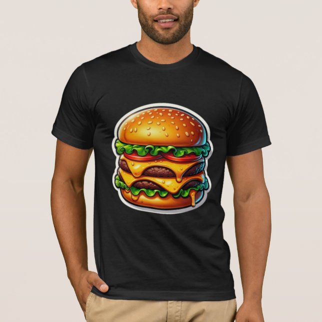 CAMISETA GRANDE CHEESEBURGER LOTE 5 (Frente)