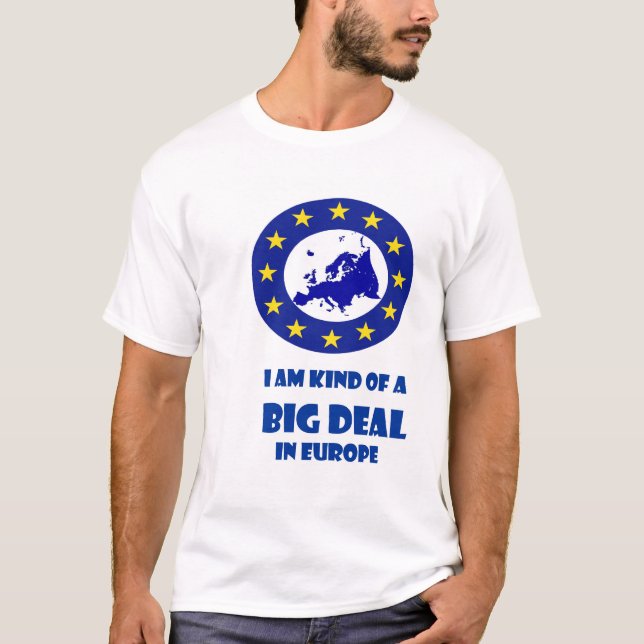 Camiseta Grande coisa em Europa 2 (Frente)