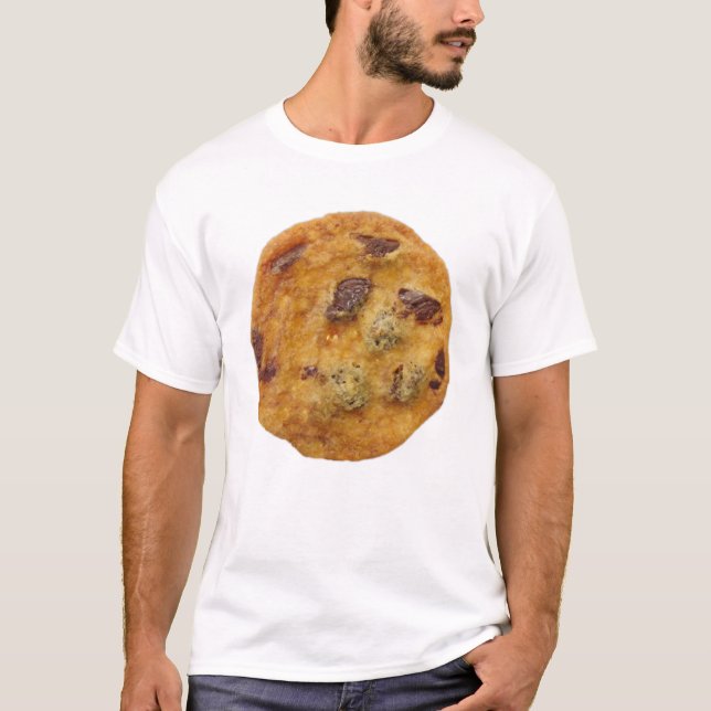 Camiseta Grande Cookie Chip Chocolate Para Aniversários, Fi (Frente)