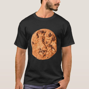 Camiseta Grande Cookie Chip Chocolate Para Aniversários, Fi