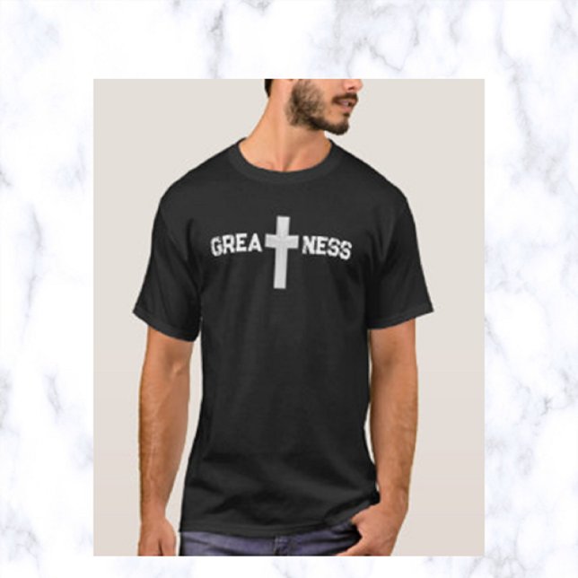 Camiseta Grande cruz (Criador carregado)