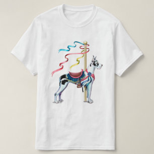 Camiseta Grande Dane Harlequin Carrossel