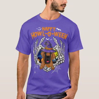 Camiseta Grande Dane Skeleton Heart Happy Howleen Costume 