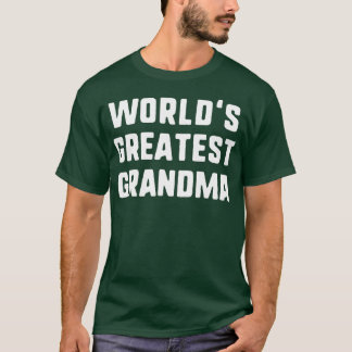 Camiseta Grande Dia de as mães Engraçado para a vovó