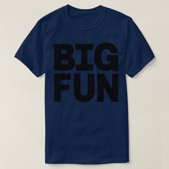 Camiseta Grande diversão (Frente do Design)