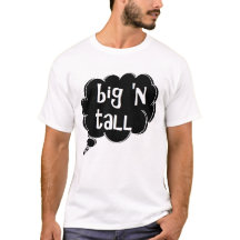 Camiseta grande e alta masculina por DAL (4x)