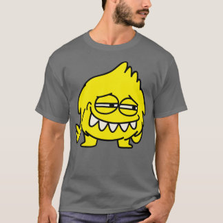 Camiseta Grande e Bonito Monstro Amarelo Duvidoso 2