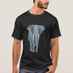 Camiseta Grande Elefante Amazando Zoológico