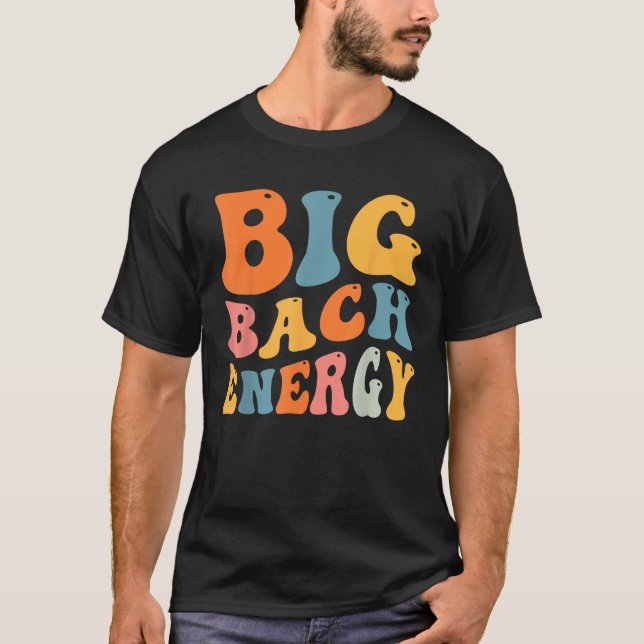 Camiseta Grande Energia de Bach Noiva Dama de Honra Diverti (Frente)