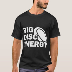 Camiseta Grande Energia de Disco Frisbee Golfe Frolf Frolfi