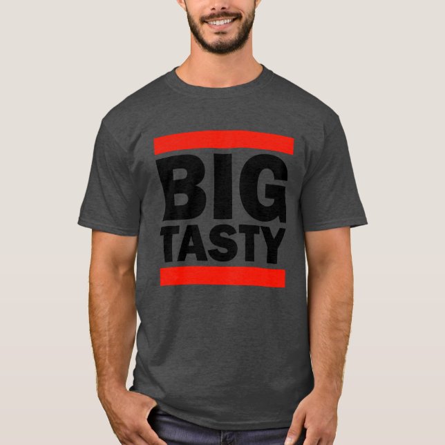 Camiseta Grande engraçado saboroso (Frente)