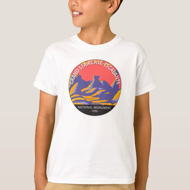 Camiseta Grande Escadaria Escalante Monumento Nacional Utah (Frente)