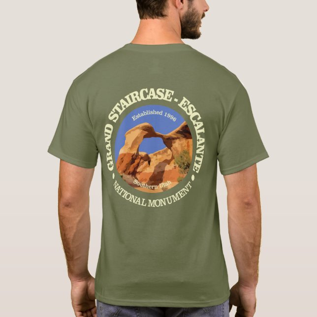 Camiseta Grande Escadaria - Monumento Nacional Escalante (Verso)